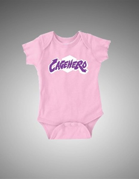 Photo1: Cage Hero　Infants Rumper Cutire Pink (1)