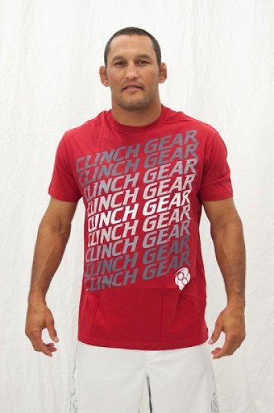 Photo2: CLINCH GEAR Tshirts Weave Red  SALE (2)