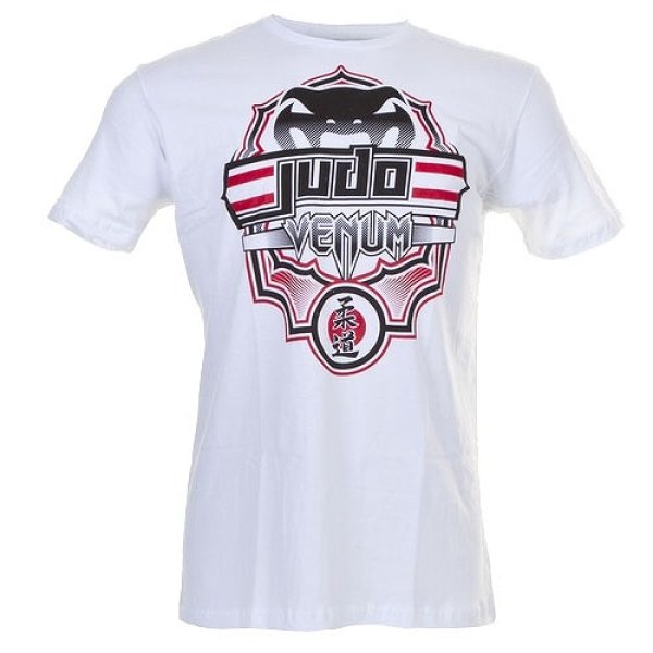 Photo1: VENUM　Tshirts Judo　White (1)