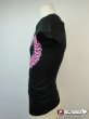 Photo2: Triumph United Ladies T-Shirts Bandana Black   SALE (2)