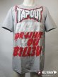 Photo1: TAPOUT T-shirts Fight For what you Belive Grey (1)