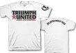 Photo3: Triumph United　Tshirts　DEFEND White (3)