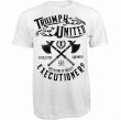 Photo1: Triumph United T-Shirts Executioner White  SALE (1)