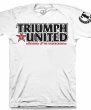 Photo1: Triumph United T-Shirts DEFEND White  SALE (1)