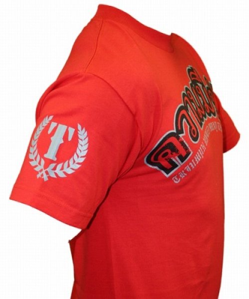 Photo3: Triumph United T-Shirts Thai2　Red   SALE (3)