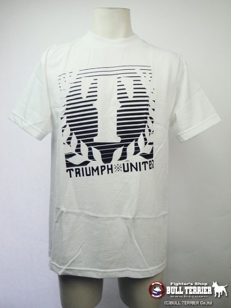 Photo1: Triumph United　Tshirts　Stamp　White (1)