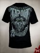 Photo2: TAPOUT　Tshirts Rampage Howling Black (2)