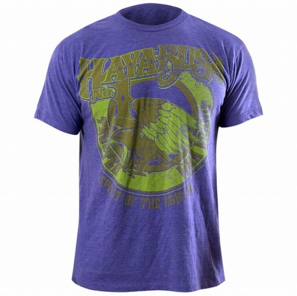 Photo1: Hayabusa T-Shirt Branded Purple   SALE (1)