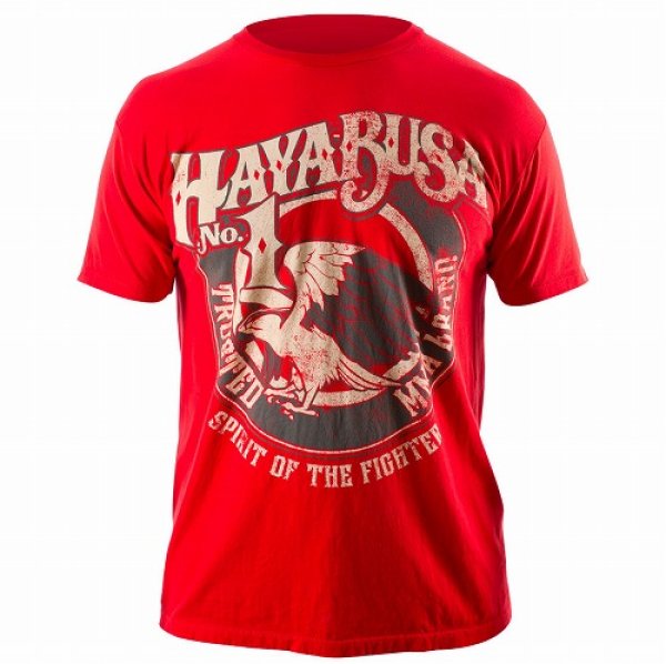 Photo1: Hayabusa　Tshirts　Branded　Red (1)