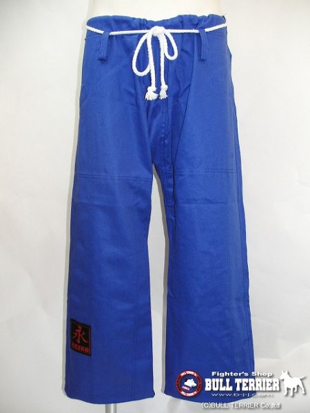 Photo1: KEIKO Jiu Jitsu Gis Pants Blue (1)