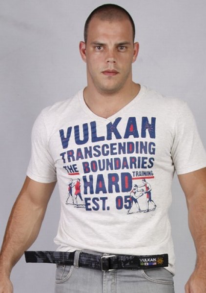 Photo1: VULKAN T-Shirts Boundaries Grey Heather  SALE (1)