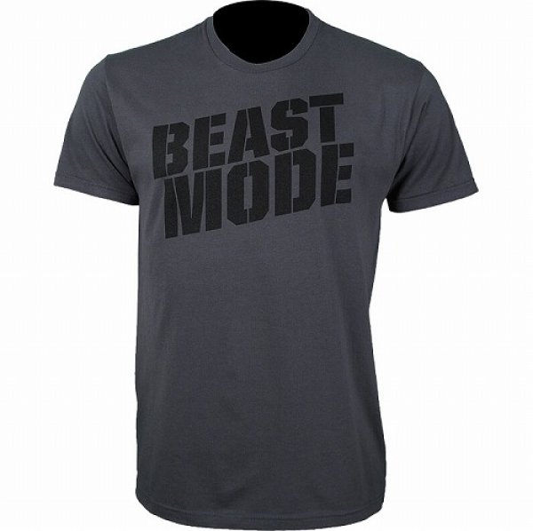 Photo1: Muscle Pharm　Tshirts　Beast Mode　Grey (1)