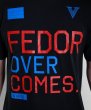 Photo2: VXRSI　Tshirts　Fedor　Black (2)