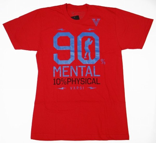 Photo1: VXRSI T-shirt 90%Mental Red (1)