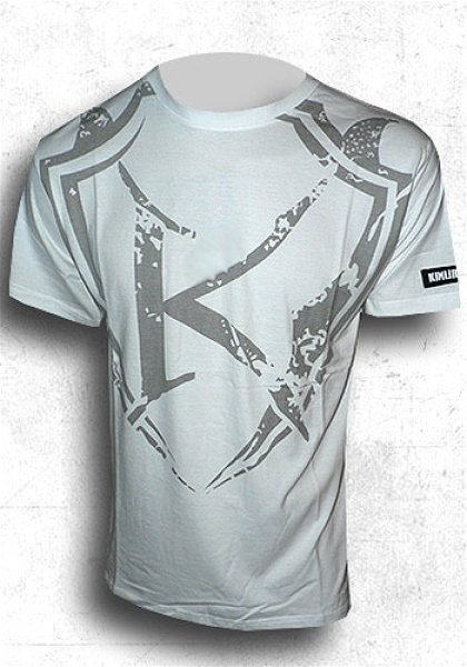 Photo1: Kimurawear T-shirts Marked White  SALE (1)