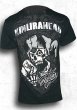 Photo1: Kimurawear T-Shirts Jess The Joker Liaudin Black (1)