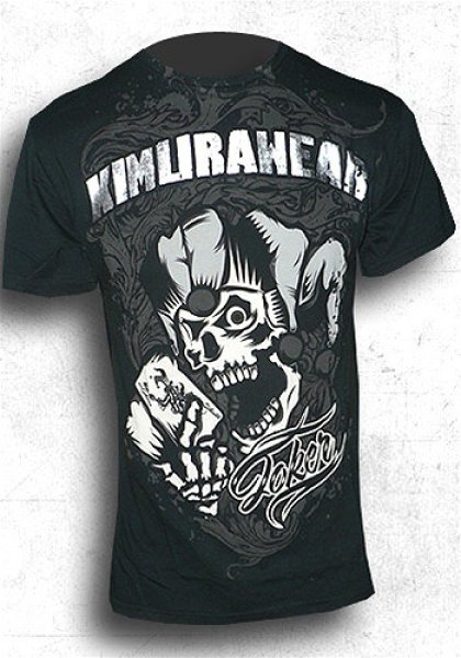 Photo1: Kimurawear T-Shirts Jess The Joker Liaudin Black (1)