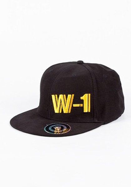 Photo1: Kimurawear Cap W-1 Black (1)