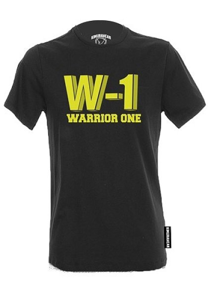 Photo1: Kimurawear Tshirts W-1 Black (1)