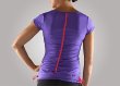 Photo2: Les Mills Ladies Tank top Drawcord Purple (2)