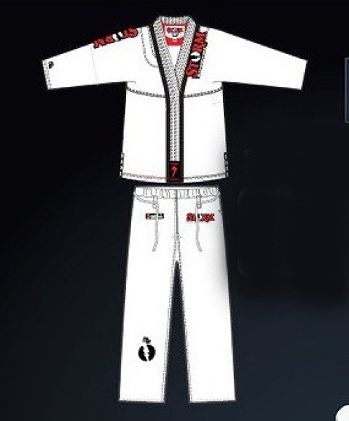 Photo4: Storm Kimonos Jiu Jitsu Gi T2 White  SALE (4)