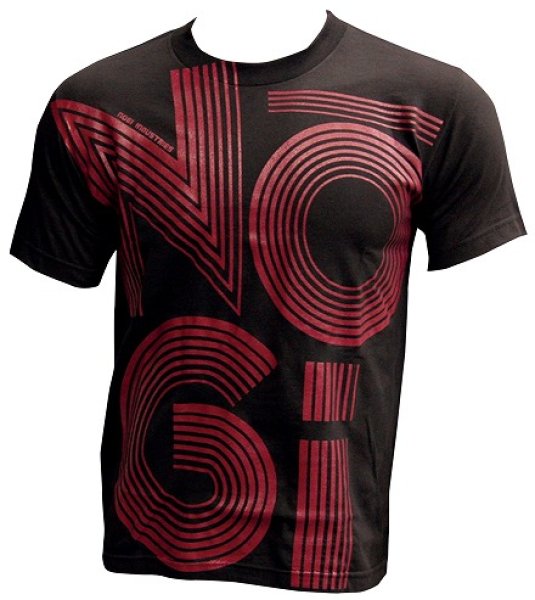 Photo1: NO GI T-Shirts Seven Lines Black (1)