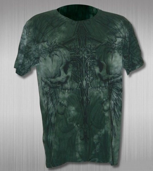Photo1: Sinister T-Shirts Hunter Green (1)