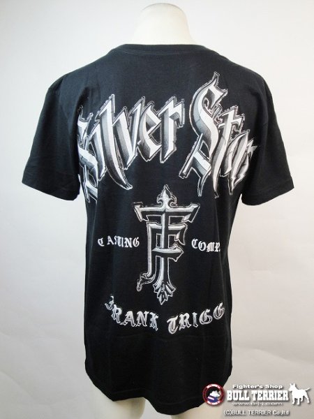 Photo2: Silver Star T-shirts Franklin Trigg Black  SALE (2)