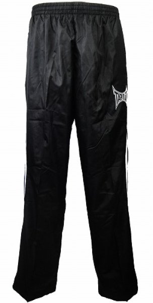 Photo1: TAPOUT PRO Nylon Pants Black (1)