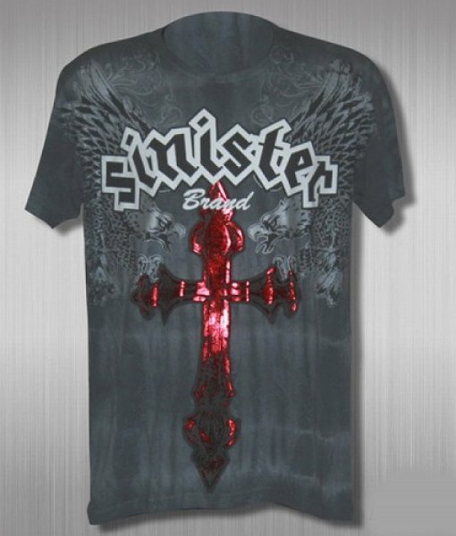 Photo1: Sinister　Tshirts　Tear it up Grey (1)