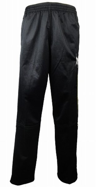 Photo1: TAPOUT PRO French Terry Warm Up Pant Black/Yellow (1)