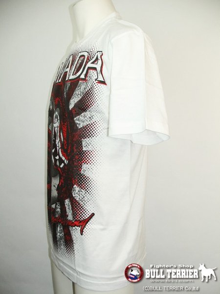 Photo3: Sinister T-Shirts Toby Imada Rising Snake White  SALE (3)