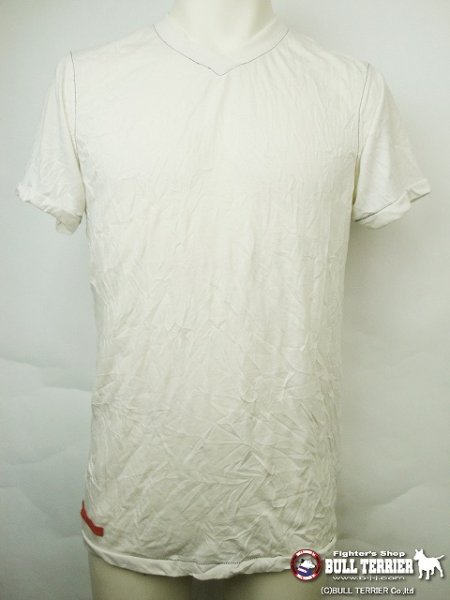 Photo1: TAPOUT Vintage T-Shirt 150 V-NECK Original White  SALE (1)