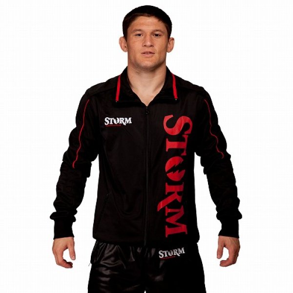 Photo1: Storm Kimonos Track Jacket Surge Black  SALE (1)