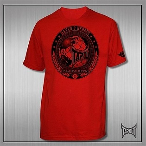 Photo1: TAPOUT T-Shirt Bonafied Red (1)