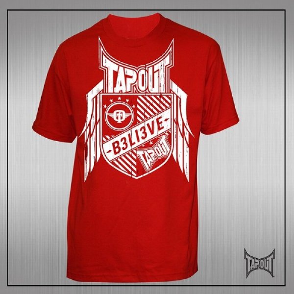 Photo1: TAPOUT T-Shirt Defende Red (1)