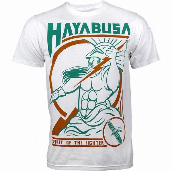 Photo1: Hayabusa  Tshirts Olympus White (1)