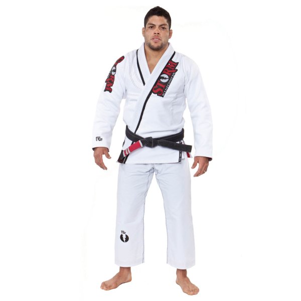 Photo1: Storm Kimonos Jiu Jitsu Gi T2 White (1)