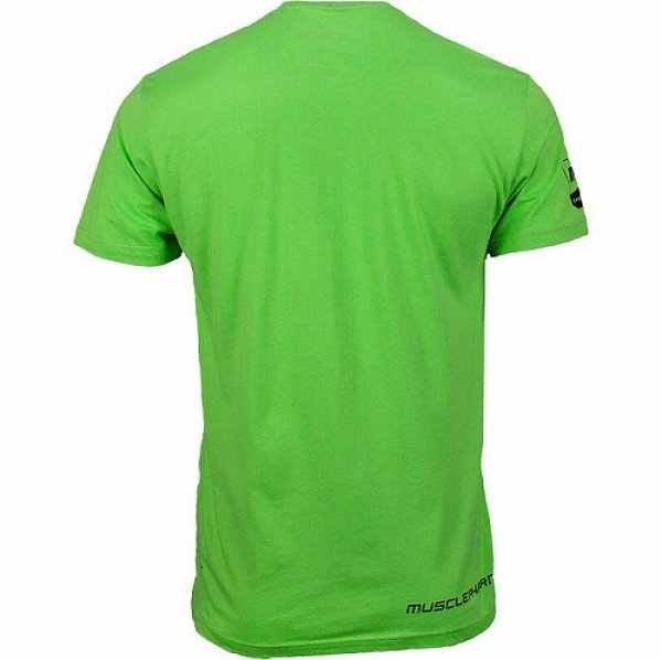 Photo2: Muscle Pharm Tshirts Energy Light Green  SALE (2)
