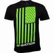 Photo1: Muscle Pharm Tshirts Nation Black (1)