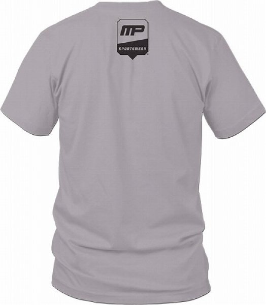 Photo2: Muscle Pharm Tshirts Nation Light Grey  SALE (2)