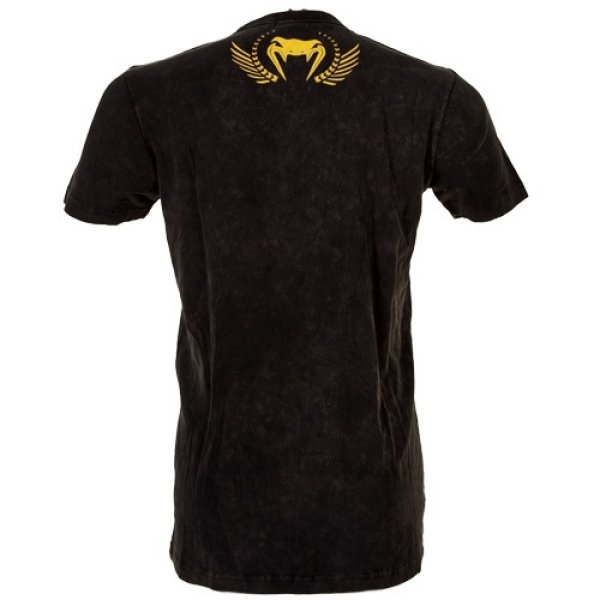 Photo3: VENUM  Tshirts Jose Aldo LION Black/Yellow (3)