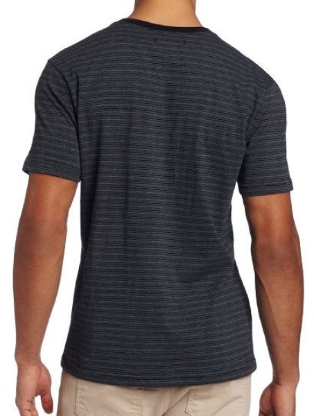Photo2: RVCA T-shirt Swanston Black  SALE (2)