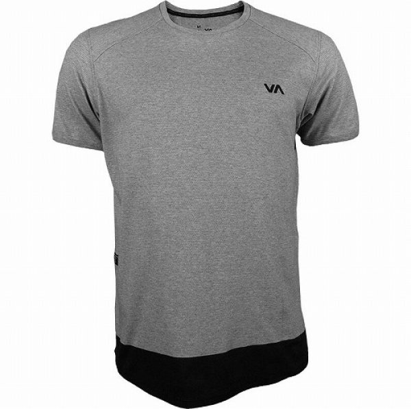 Photo1: RVCA T-shirt Posters Grey (1)