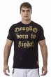 Photo1: DRAGAO　T-shirt Born to Fight Black (1)