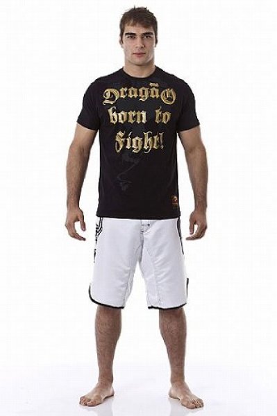 Photo3: DRAGAO　T-shirt Born to Fight Black  SALE (3)