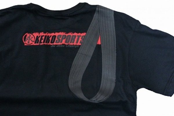 Photo4: KEIKO T-Shirts BLACK BELT Black  SALE (4)