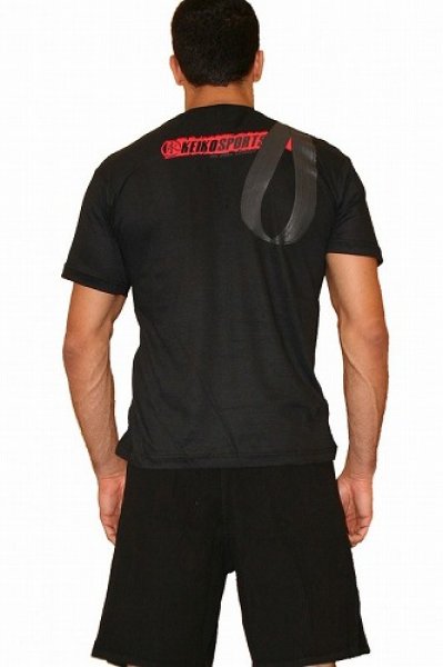 Photo2: KEIKO T-Shirts BLACK BELT Black  SALE (2)