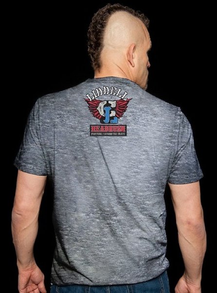 Photo2: Headrush T-shirt Liddell Chosen Few Dark Grey  SALE (2)