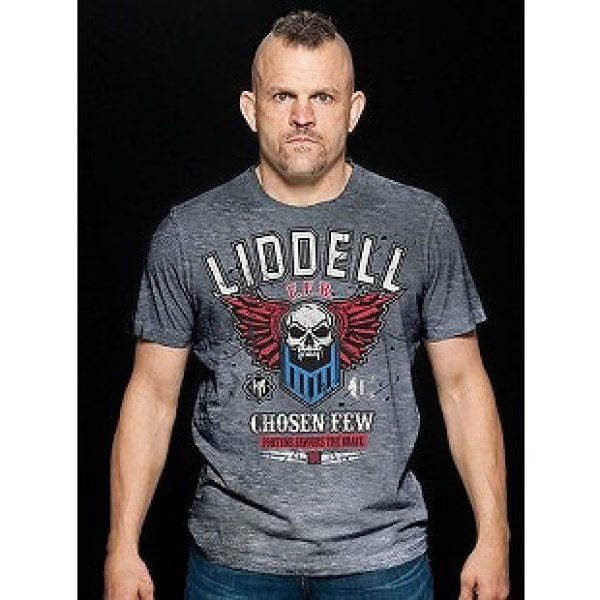 Photo1: Headrush T-shirt Liddell Chosen Few Dark Grey (1)